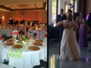 exciting wedding musicians entertaining guests in Charlotte