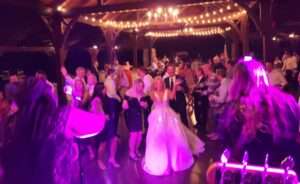 lively wedding musicians entertaining guests in Charlotte