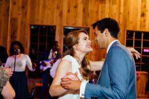 Live live wedding band creating memorable moments at Carolinas wedding